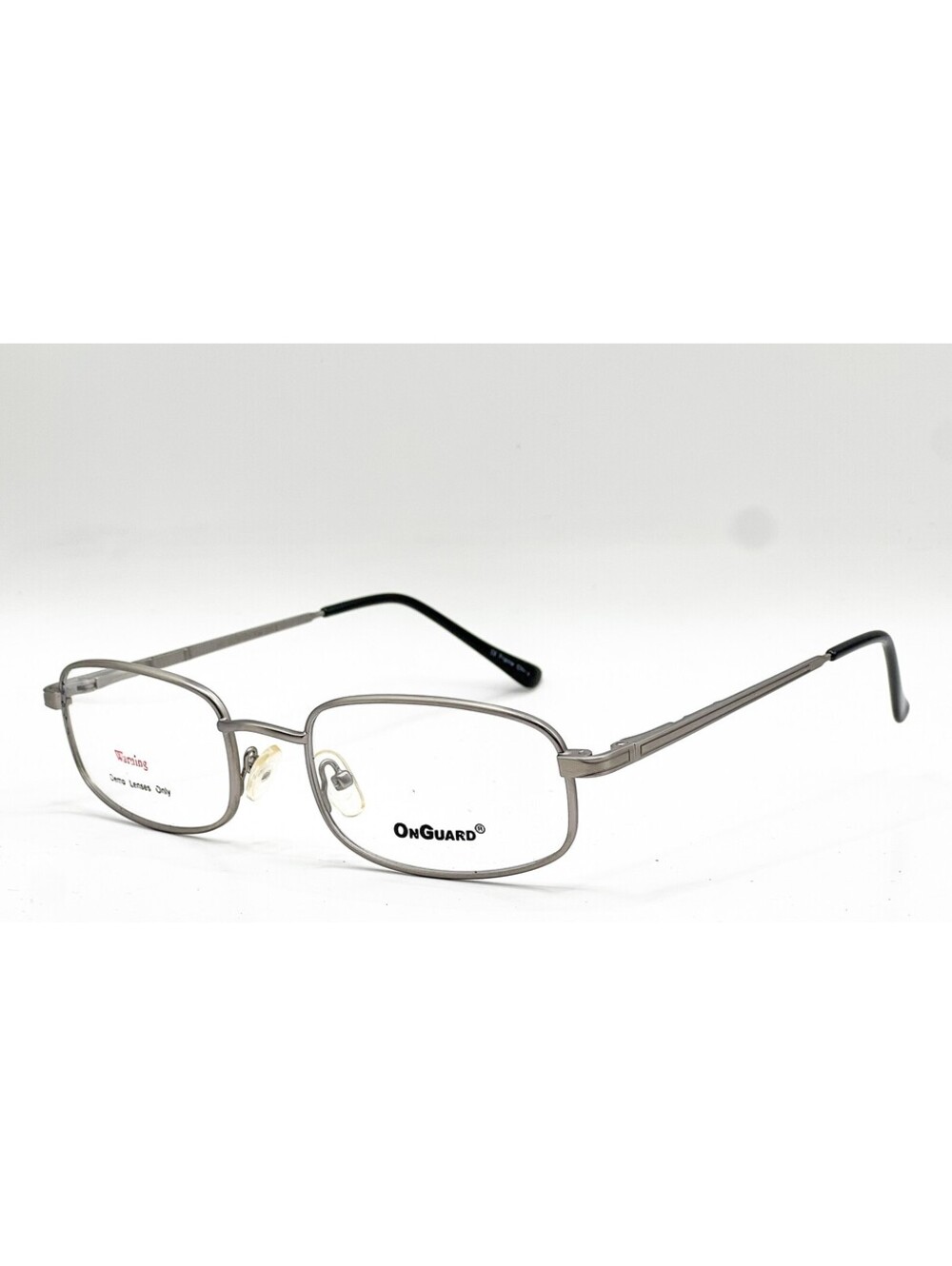 On Guard Og103 Anto Pwtr Antique Pewter Safety Authentic Eyeglasses 55-21-145